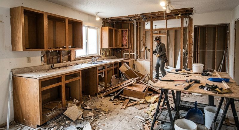 Bathroom Demolition in Frederick, MD