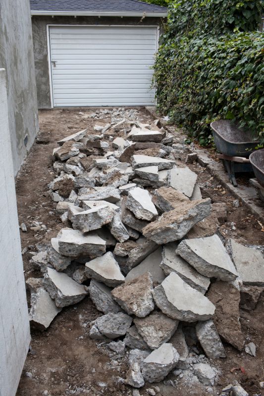 Cement Demolition in Sacramento, CA
