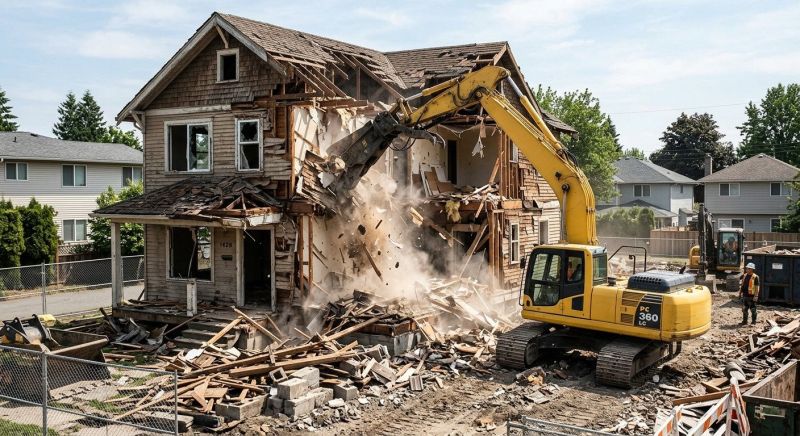Home Demolition Service in Sacramento, CA