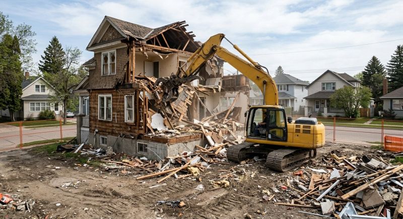 Home Demolition Service in Katy, TX