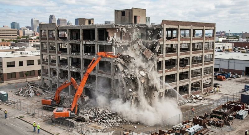 Warehouse Demolition in Houston, TX